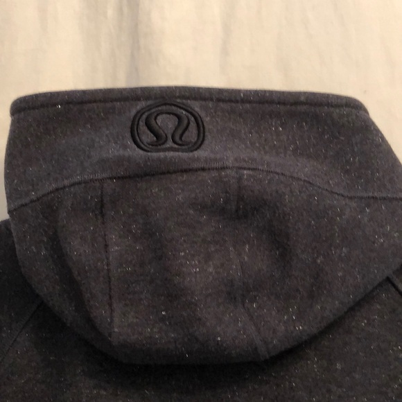 Scuba hoodie heavy cotton fleece size 9 heather gr - Picture 3 of 11